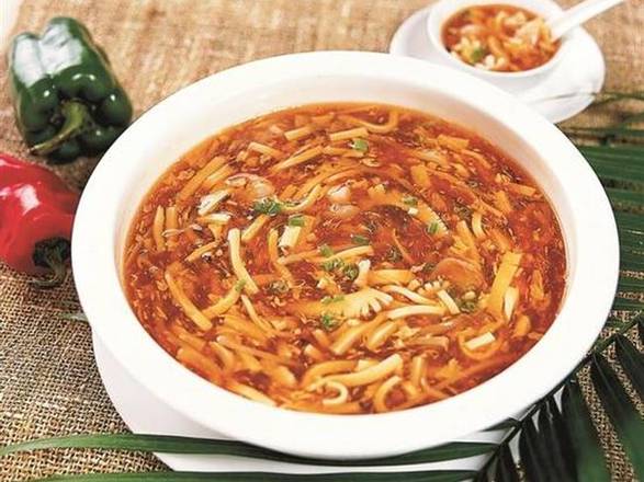 Xinjiang style hot & sour soup 新疆酸辣汤